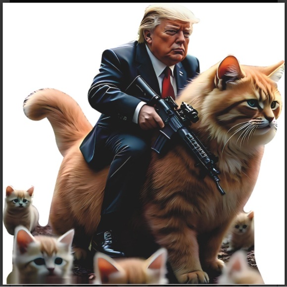 Pets for Donald Trump Cardboard Cutout with FREE Shipping